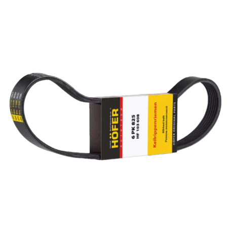 ремень генератора 6рк825 hoffer для b@3 2190, 2191 гранта, 1117-1119 К@ЛИН@ с дв. 21116 1.6 8 кл. купить недорого с доставкой в Барнаул