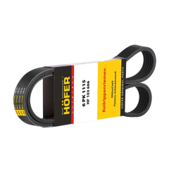 Ремень генератора 6РК700 HOFFER для B@3 2108-21099, 2113-2115