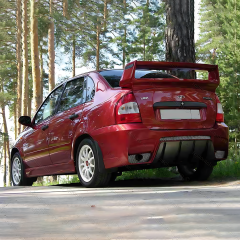 бампер задний "avr-самурай" для b@3 1118 l@da K@LIN@