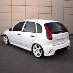 накладки на пороги "лекс" для b@3 1117-1119 l@da K@LIN@